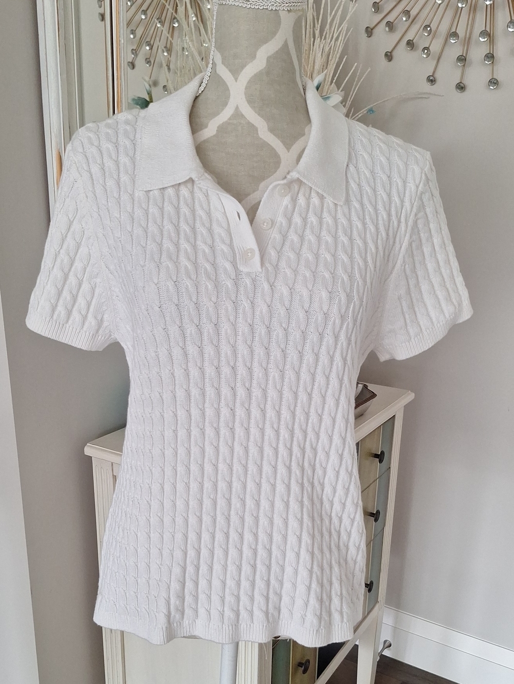 BNWT Twik Short sleeved henley Xl